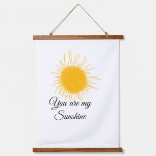 je bent mijn zonnegeel oranje zonnestralen , voeg hangend wandkleed