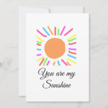 je bent mijn zonnegeel oranje zonnestralen , voeg 