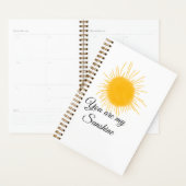 je bent mijn zonnegeel oranje zonnestralen , voeg planner (Display)