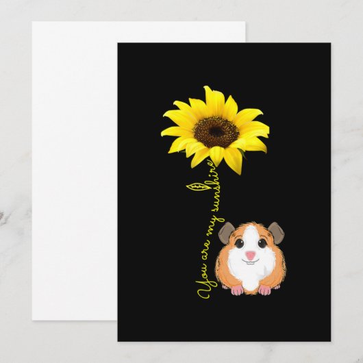 Je bent mijn zonnescherm-paimam bedankkaart (Voorkant / Achterkant)