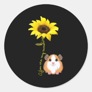 Je bent mijn zonnescherm-paimam ronde sticker