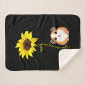 Je bent mijn zonnescherm-paimam sherpa deken (Voorkant (horizontaal))