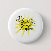 Je bent mijn zonnescherm Sun Ronde Button 5,7 Cm (Voorkant)
