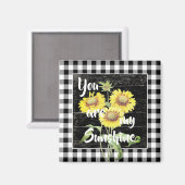 Je bent mijn zonneschermnet magneet (Voorkant / Achterkant)