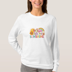 Je Bent Mijn Zonneschijn Boho Typografie Ontwerp   T-shirt