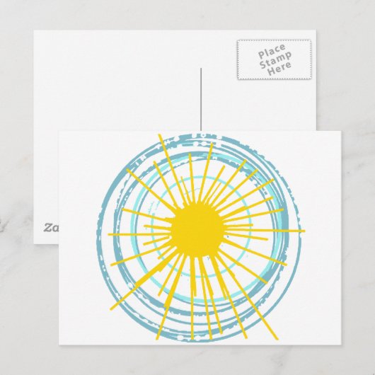 Je bent mijn zonneschijn. briefkaart (Voorkant / Achterkant)