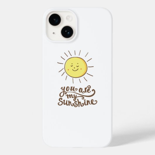 Je bent mijn zonneschijn Case-Mate iPhone case (Achterkant)