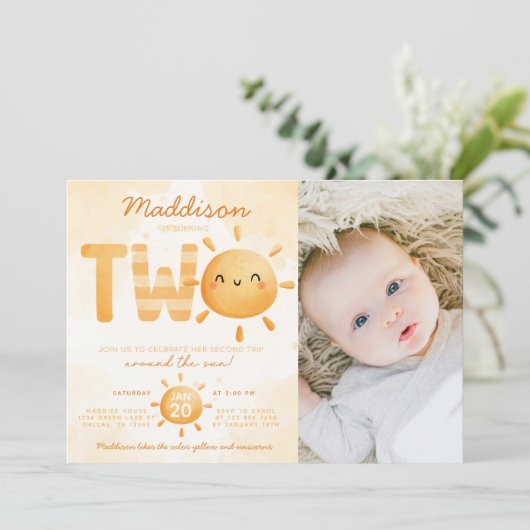 Je bent mijn zonneschijn die 22e verjaardag gaat v kaart (Staand voorkant)