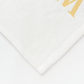 Je bent mijn zonneschijn fleece deken (Hoek)