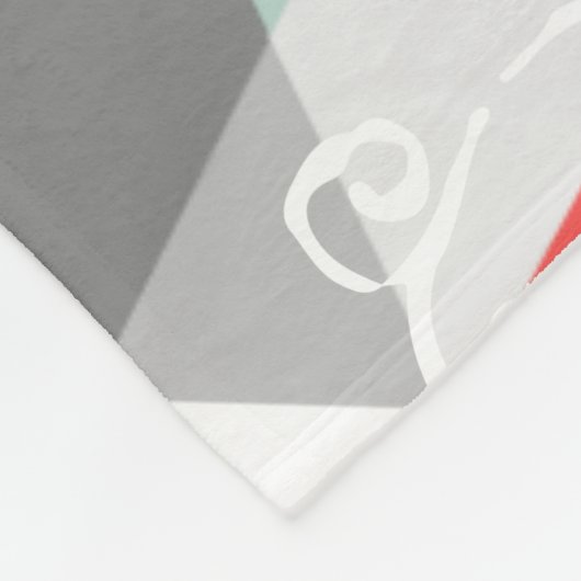 Je bent mijn zonneschijn. fleece deken (Hoek)