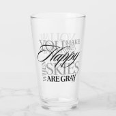 Je bent mijn zonneschijn glas (Achterkant)