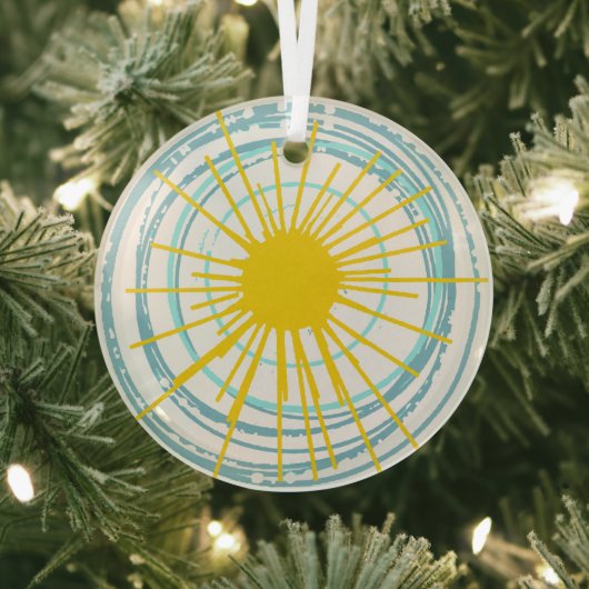 Je bent mijn zonneschijn. glas ornament (Insitu)