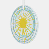 Je bent mijn zonneschijn. glas ornament (Voorkant links)