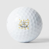 Je bent mijn zonneschijn golfballen (Voorkant)