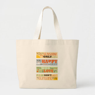 Je bent mijn zonneschijn grote tote bag