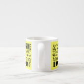 Je bent mijn zonneschijn-kleding en gifts espresso kop (Achterkant)