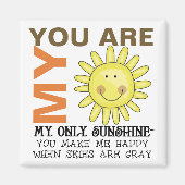 Je bent mijn zonneschijn magneet (Voorkant)