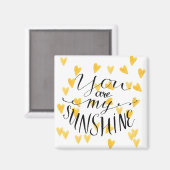 Je bent mijn zonneschijn magneet (Voorkant / Achterkant)