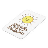 Je bent mijn zonneschijn magneet (Linkerzijde)