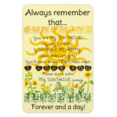 Je bent mijn zonneschijn magneet (Verticaal)