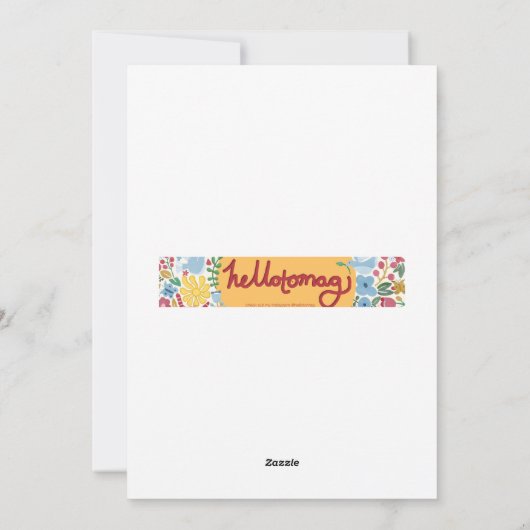 Je bent mijn zonneschijn moeder Bright Happy Moede Feestdagenkaart (Achterkant)