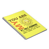 Je bent mijn zonneschijn notitieboek (Rechterzijde)