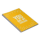 Je bent mijn zonneschijn notitieboek (Rechterzijde)