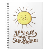 Je bent mijn zonneschijn notitieboek (Voorkant)