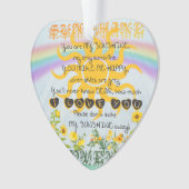 Je bent mijn zonneschijn ornament (voorkant)