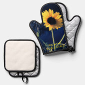 Je bent mijn zonneschijn! ovenwant & pannenlap set (Voorkant / Achterkant)
