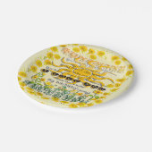 Je bent mijn zonneschijn papieren bordje (Gekanteld)