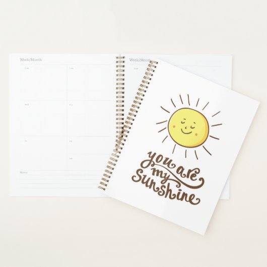 Je bent mijn zonneschijn planner (Display)