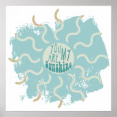 Je bent mijn zonneschijn poster (Voorkant)