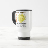 Je bent mijn zonneschijn reisbeker (Voorkant links)