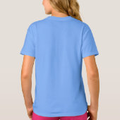 Je bent mijn zonneschijn Sinaasappel/Blauwgroen T-shirt (Achterkant)