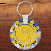 Je bent mijn zonneschijn sleutelhanger (Voorkant)