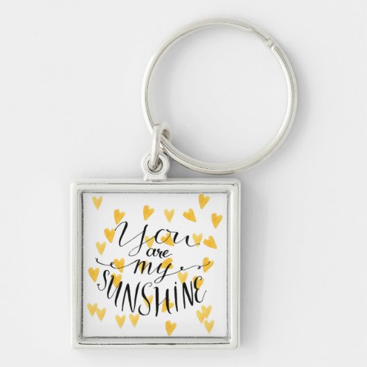 Je bent mijn zonneschijn sleutelhanger (Voorkant)