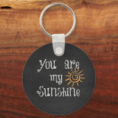 Je bent mijn zonneschijn sleutelhanger (Voorkant)