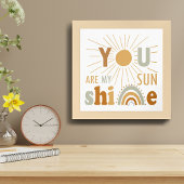 Je bent mijn zonneschijn, speelkamer, kinderkamer, poster