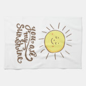 Je bent mijn zonneschijn theedoek (Horizontaal)