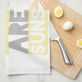 Je bent mijn zonneschijn theedoek (Quarter Fold)