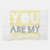 Je bent mijn zonneschijn theedoek (Horizontaal)