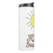Je bent mijn zonneschijn thermosbeker (Gedraaid links)