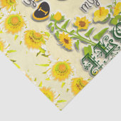 Je bent mijn zonneschijn  tissuepapier (Detail)