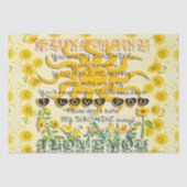 Je bent mijn zonneschijn  tissuepapier (Voorkant)