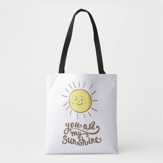Je bent mijn zonneschijn tote bag (Voorkant)