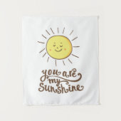 Je bent mijn zonneschijn wandkleed (Voorkant)