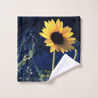Je bent mijn zonneschijn! washandje
