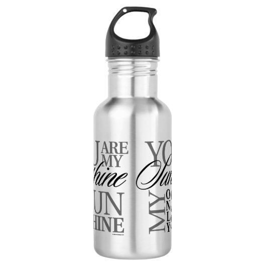 Je bent mijn zonneschijn waterfles  (Voorkant)
