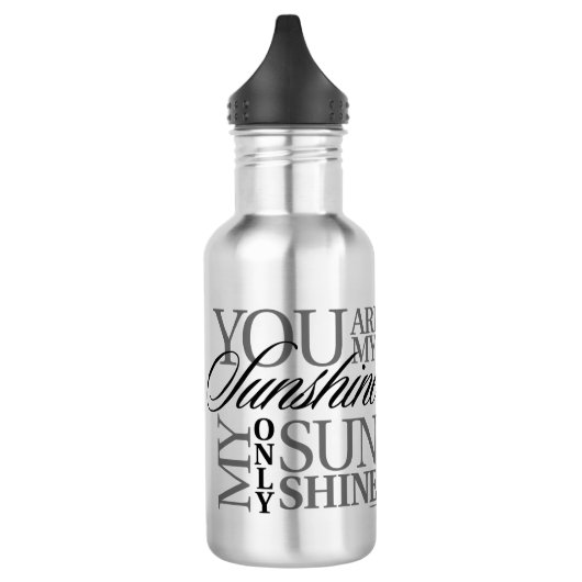 Je bent mijn zonneschijn waterfles  (Links)